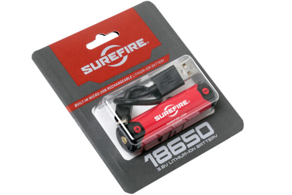 Surefire 18650 3.6V Rechargeable Battery